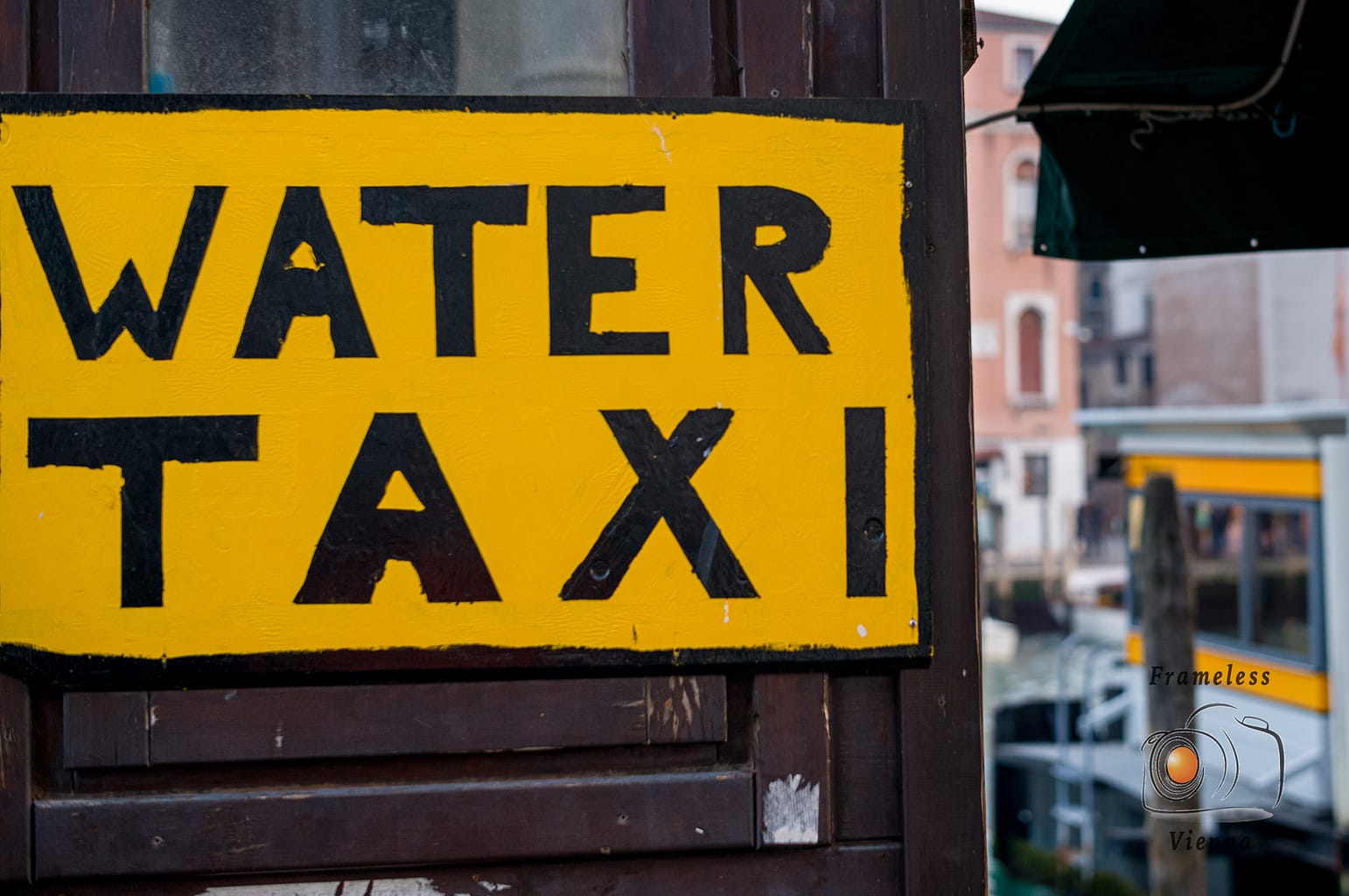 Wasser Taxi Standplatz